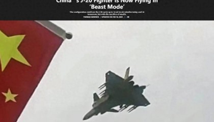 挂满14枚导弹！歼-20“野兽模式”刷爆全网，网友：不要隐身了？