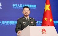 新任国防部新闻发言人蒋斌，正式亮相