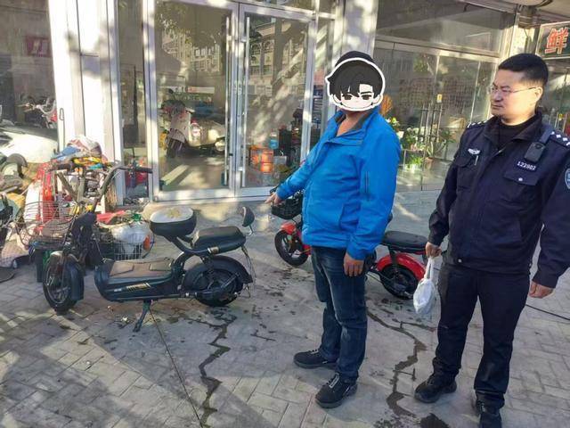 不拔钥匙的代价!男子1分钟“顺”走医院电动车,广饶警方:拘留8日!