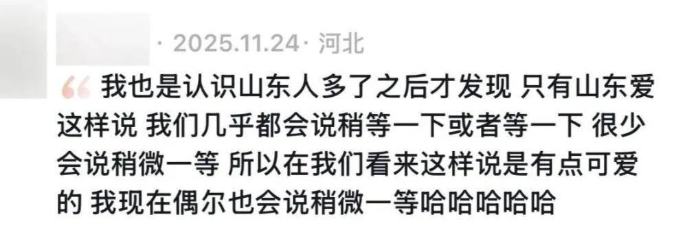 “稍微一等”冲上热搜！山东人集体懵圈：竟然是病句？没有问题啊我觉得