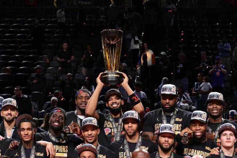 NBA｜尼克斯夺得杯赛冠军 唐斯将奖金全部捐给基金会